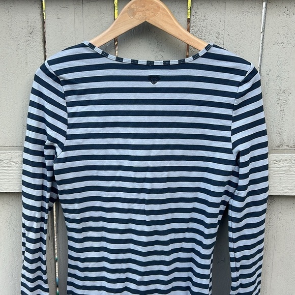 Roxy Dress Casual Beach Wear Summer Vacation Surfer Girl Striped Size M - Picture 5 of 5